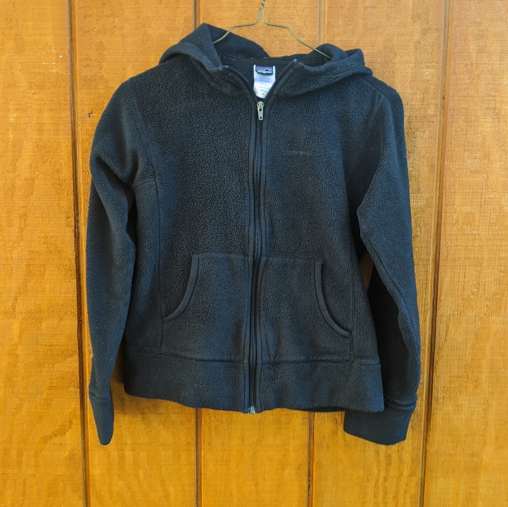 Patagonia fleece zip up hoodie